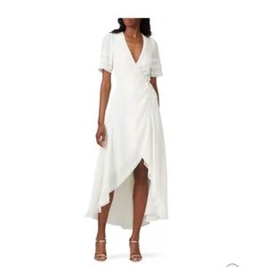 Reformation wrap dress